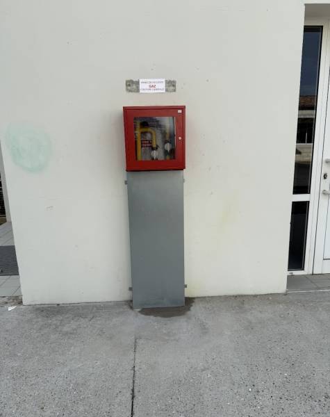 Mise en sécurité d'une installation de gaz à Ambès en Gironde